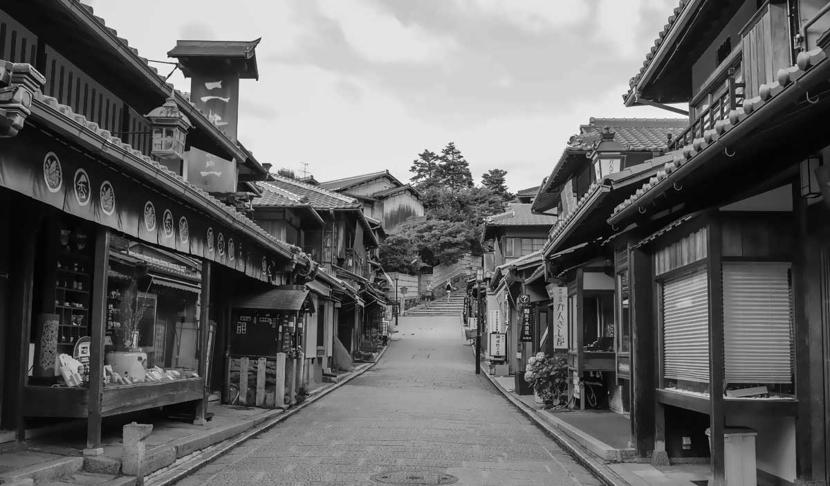 京都｜江戸時代をイメージした街並み